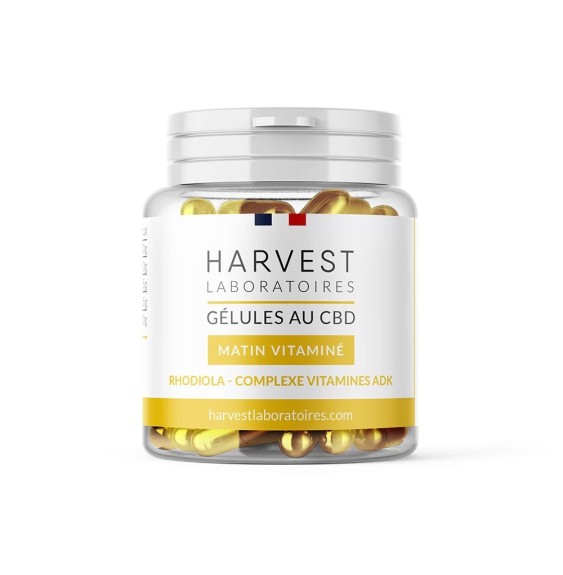 Gélules CBD Matin Vitaminé| Harvest Laboratoires